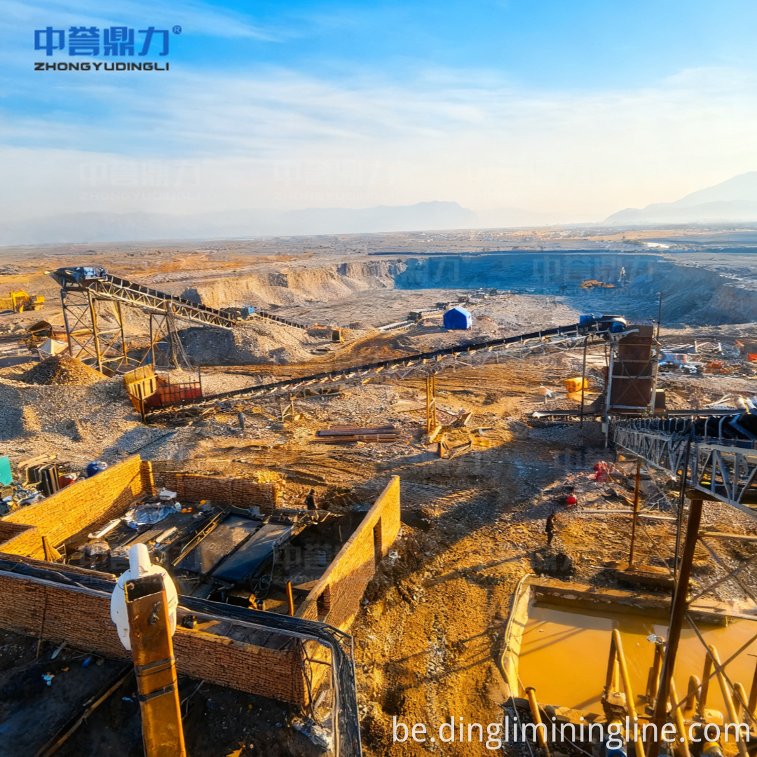 120 TPH Gold Ore Dressing Line